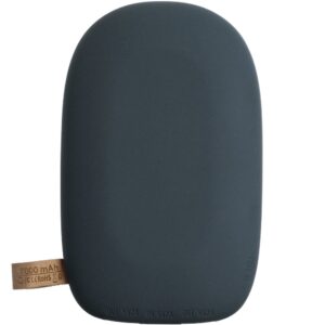 Аккумулятор с беспроводной зарядкой Pebble Wireless 9000 мАч, серо-синий — изображение 2