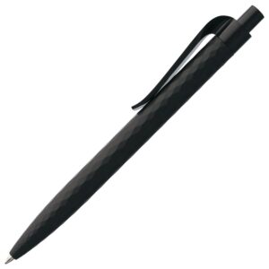 Ручка шариковая Prodir QS01 PRP-P Soft Touch, черная — изображение 3