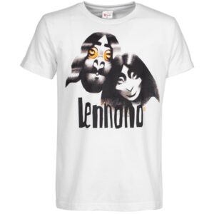 Футболка «Меламед. John Lennon, Yoko Ono», белая — изображение 2