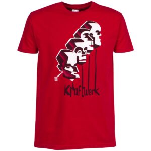Футболка «Меламед. Kraftwerk», красная — изображение 2