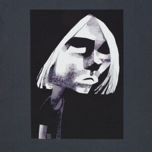 Футболка «Меламед. Kurt Cobain», темно-серая — изображение 3