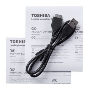 Внешний диск Toshiba Canvio, USB 3.0, 1Тб, черный — изображение 4