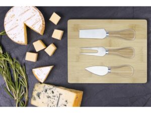 Ement Бамбуковая доска для сыра и инструменты, natural — изображение 4
