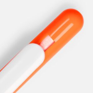 Ручка шариковая Swiper, оранжевая с белым — изображение 3