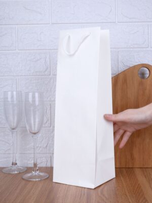 Пакет под бутылку Vindemia, белый — изображение 4