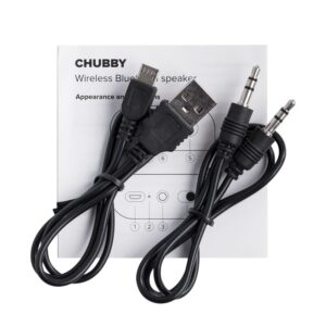 Беспроводная колонка Chubby, серая с голубым — изображение 7