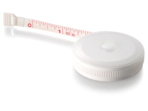 Рулетка Button, 1,5 м, белый — изображение 2