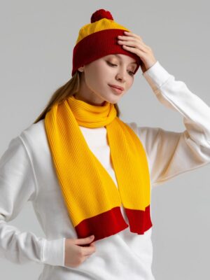 Шапка Snappy, желтая с красным — изображение 5
