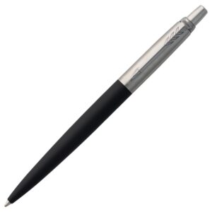 Ручка шариковая Parker Jotter Core K63, черный с серебристым — изображение 4