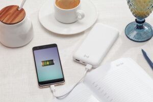 Аккумулятор Quick Charge Wireless 10000 мАч, черный — изображение 10