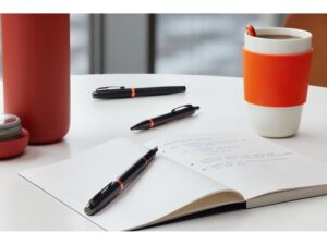 Ручка-роллер Parker IM Vibrant Rings Flame Orange, стержень:Fblk, в подарочной упаковке. — изображение 9