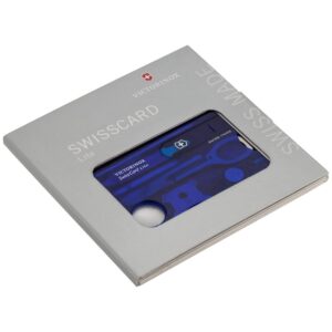 Набор инструментов SwissCard Lite, синий — изображение 5
