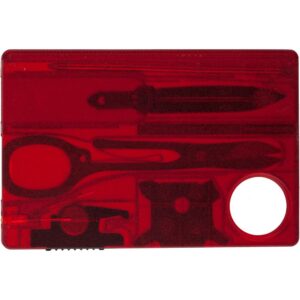Набор инструментов SwissCard Lite, красный — изображение 3