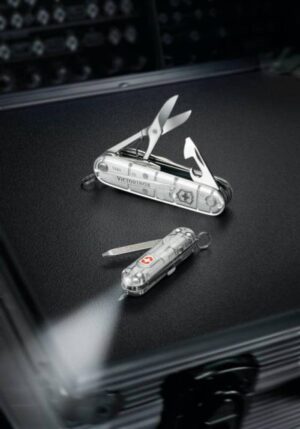 Офицерский нож Huntsman 91, прозрачный серебристый — изображение 2