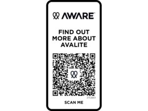 Avalite футболка унисекс Aware™ из переработанных материалов с коротким рукавом - Белый — изображение 5