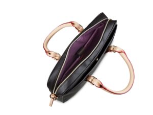 Портфель женский BUGATTI Ella 15'', тёмно-коричневый, полиуретан, 38х6х27,5 см — изображение 3