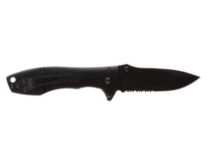 Нож складной Stinger, 80 мм, (чёрный), материал рукояти: сталь/алюминий (чёрный) — изображение 3