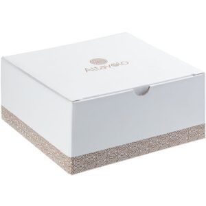 Чайная пара Diamante Bianco, белая — изображение 5