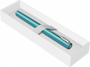 Ручка-роллер Parker Vector XL Teal CT, цвет чернил black, стержень: F, в подарочной упаковке. — изображение 13