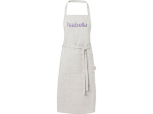 Pheebs 200 g/m2 recycled cotton apron, серый яркий — изображение 5