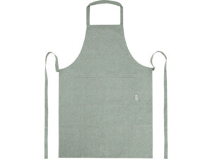 Pheebs 200 g/m2 recycled cotton apron, зеленый яркий — изображение 2