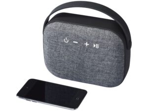 Динамик Bluetooth с тканым материалом, черный — изображение 5