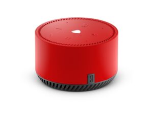 Умная колонка ЯНДЕКС Станция Лайт 5Вт, с Алисой, цвет: чили (YNDX-00025R) — изображение 2