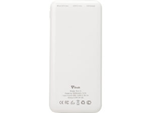 Внешний аккумулятор Evolt Mini-5, 5000 mAh, белый — изображение 5