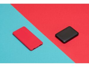 Портативное зарядное устройство Reserve с USB Type-C, 5000 mAh, красный — изображение 11