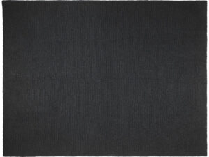 Вязанное одеяло Suzy 150 x 120 см из полиэстера, сплошной черный — изображение 2