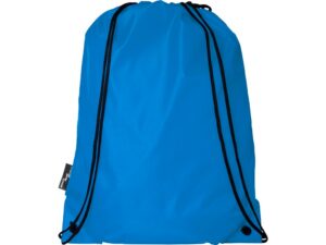 Рюкзак со шнурком Oriole из переработанного ПЭТ, process blue — изображение 3