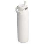 Бутылка для воды объемом 1,06 литра с откидной трубочкой Stanley IceFlow™ 2.0 - Frosted white