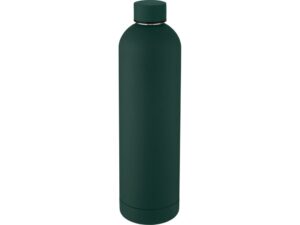 Spring Медная спортивная бутылка объемом 1 л с вакуумной изоляцией , green flash