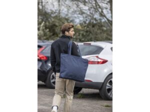 Weekender эко-сумка из переработанного материала Aware™ плотностью 500 г/м² - Белый — изображение 5