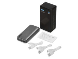 Внешний аккумулятор Evolt Mini-10, 10000 mAh, серый — изображение 3