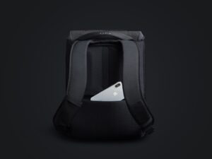 Водостойкий антикражный рюкзак Clickpack для ноутбука 15.6, черный — изображение 12