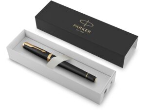 Ручка перьевая Parker Urban Core Muted Black GT, ченый/золотистый — изображение 6