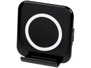 Беспроводная зарядка-подставка для смартфона Catena, черный — изображение 6