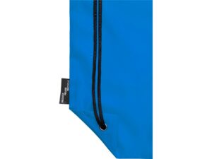 Рюкзак со шнурком Oriole из переработанного ПЭТ, process blue — изображение 6