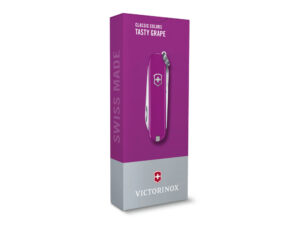 Нож-брелок VICTORINOX Classic SD Colors Tasty Grape, 58 мм, 7 функций, фиолетовый — изображение 4