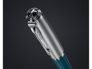Шариковая ручка Parker 51 CORE TEAL BLUE CT, стержень: M, цвет чернил: black, в подарочной упаковке. — изображение 5