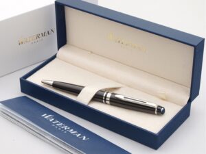 Шариковая ручка Waterman Expert 3, цвет: Black CT, стержень: Mblu — изображение 3