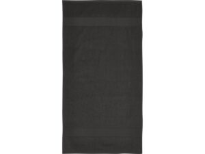 Хлопковое полотенце для ванной Charlotte 50x100 см с плотностью 450 г/м2, антрацит — изображение 2