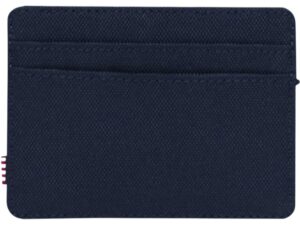 Herschel Charlie держатель для карт с RFID-защитой из переработанного материала - темно - синий navy — изображение 3