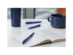 Шариковая ручка Parker IM Monochrome Blue, стержень:M, цвет чернил: blue, в подарочной упаковке. — изображение 7