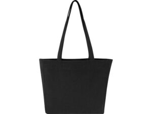 Weekender эко-сумка из переработанного материала Aware™ плотностью 500 г/м² - Черный — изображение 2