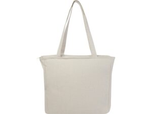 Weekender эко-сумка из переработанного материала Aware™ плотностью 500 г/м² - Бежевый — изображение 3