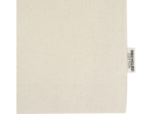 Madras эко- сумка с ластовицей из переработанного хлопка, сертифицированного согласно GRS, плотностью 140 г/м² - Натуральный — изображение 5