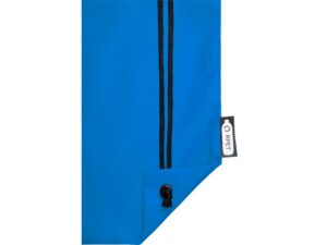 Рюкзак со шнурком Oriole из переработанного ПЭТ, process blue — изображение 5