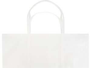 Jumbo эко-сумка очень большого размера из нетканого материала, объемом 65 л, белый — изображение 3